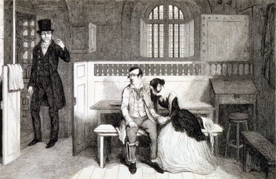 交通機関に宣告された、1848年の「酔っぱらいの子供たち」のプレート6 作： George Cruikshank